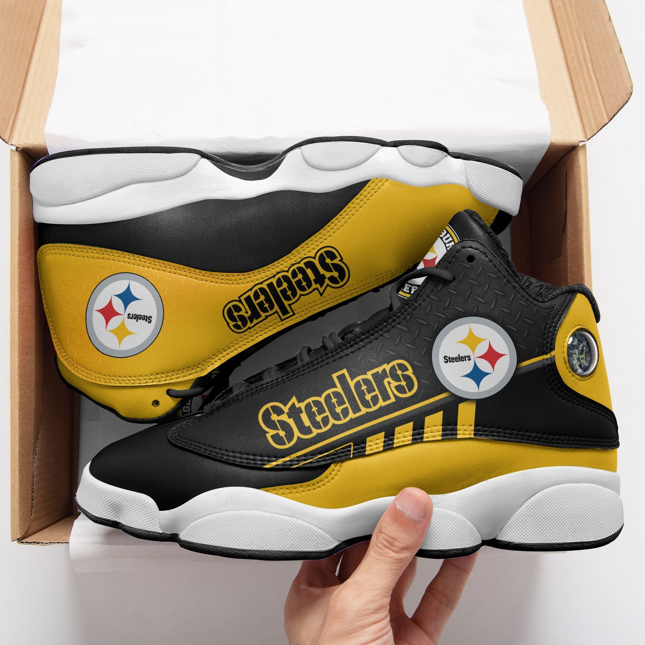 pittsburgh steelers ajd13 sneakers 813 kfpwg