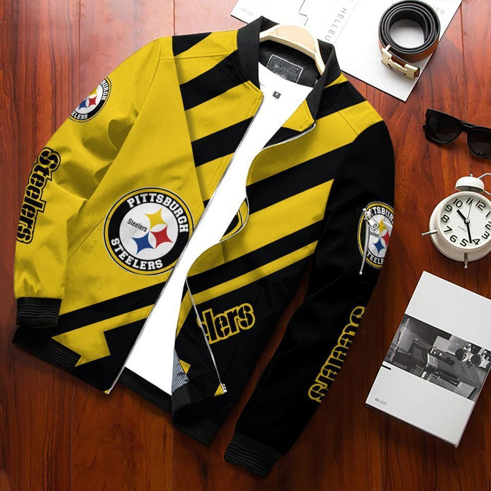pittsburgh steelers bomber jacket 074 qkaxi