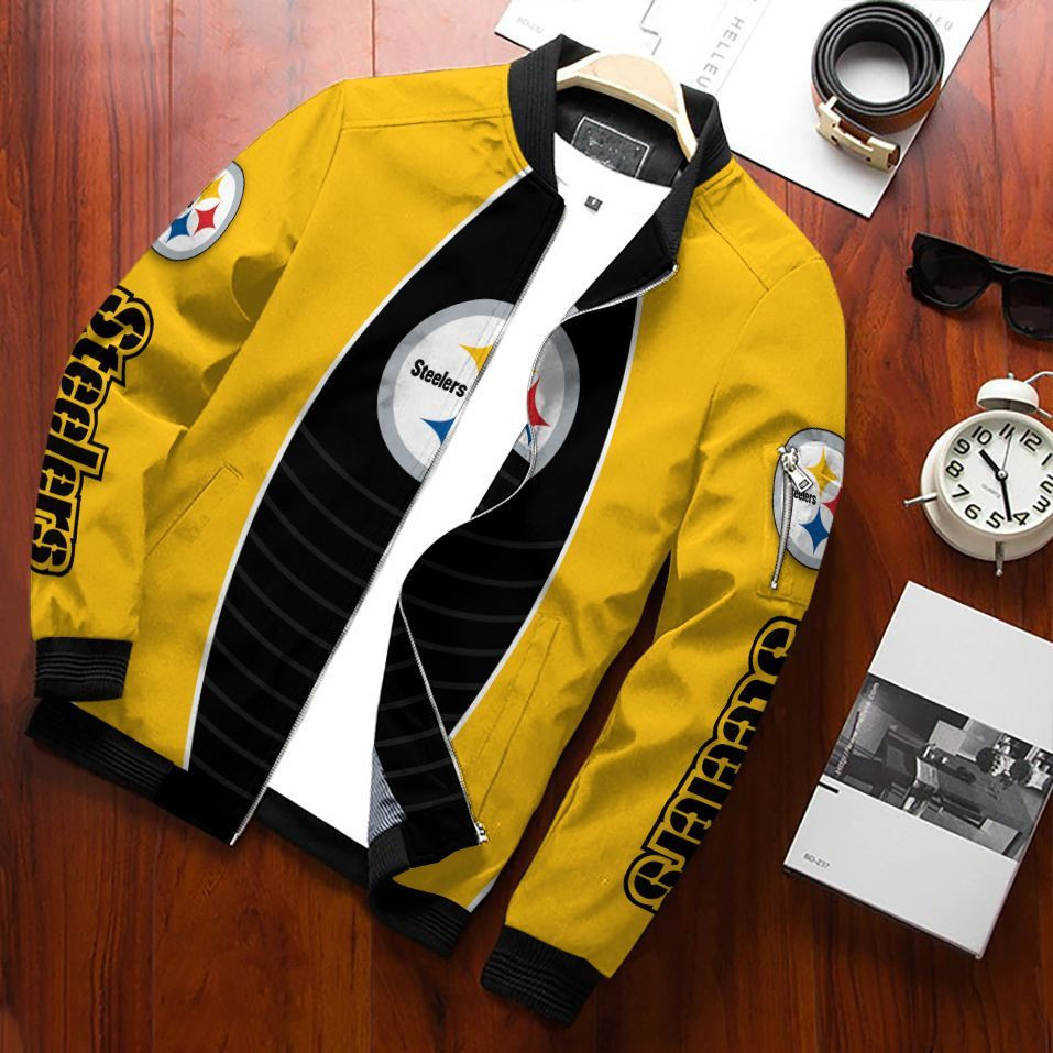 pittsburgh steelers bomber jacket 125 gfc8w