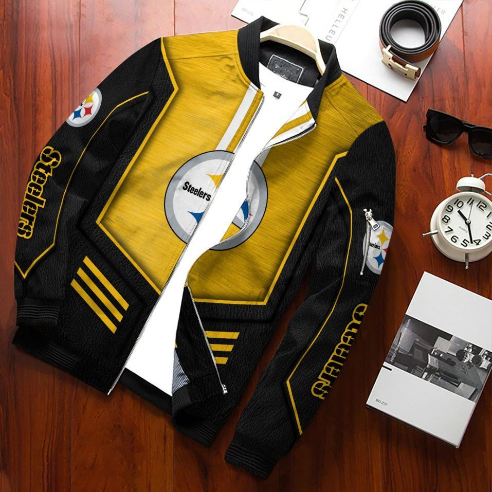 pittsburgh steelers bomber jacket 136 sq2mj