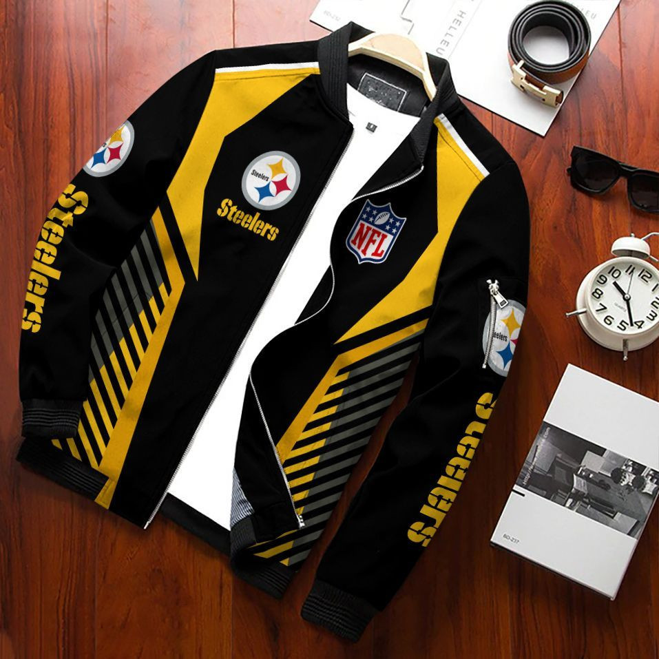 pittsburgh steelers bomber jacket 236 s1xgs