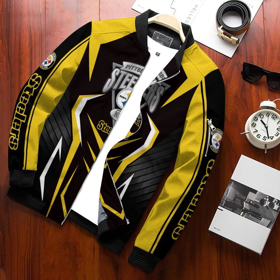 pittsburgh steelers bomber jacket 296 y5p93
