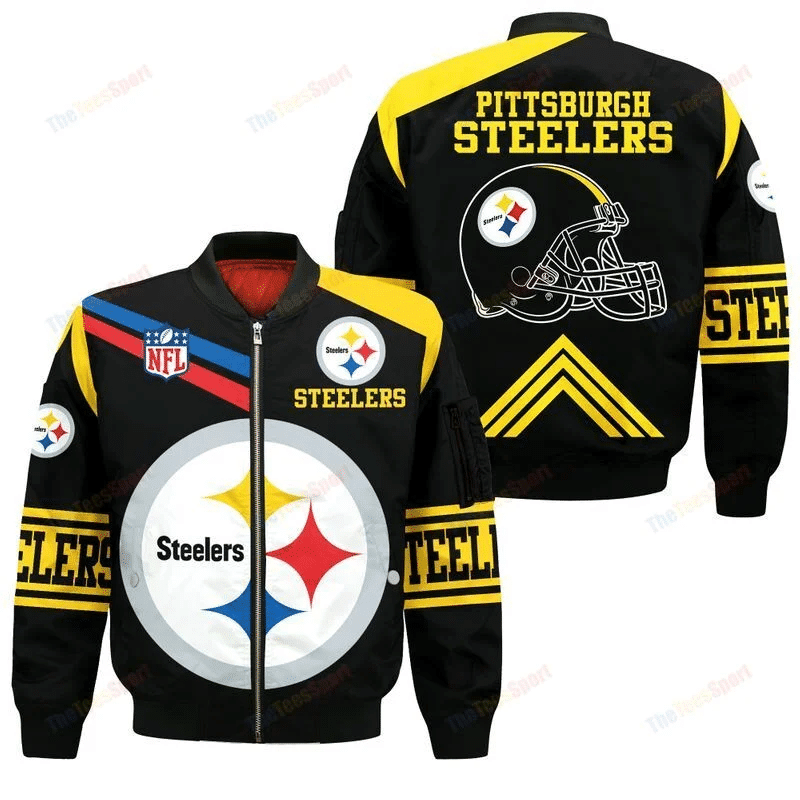 pittsburgh steelers bomber jacket 31 6qdhk