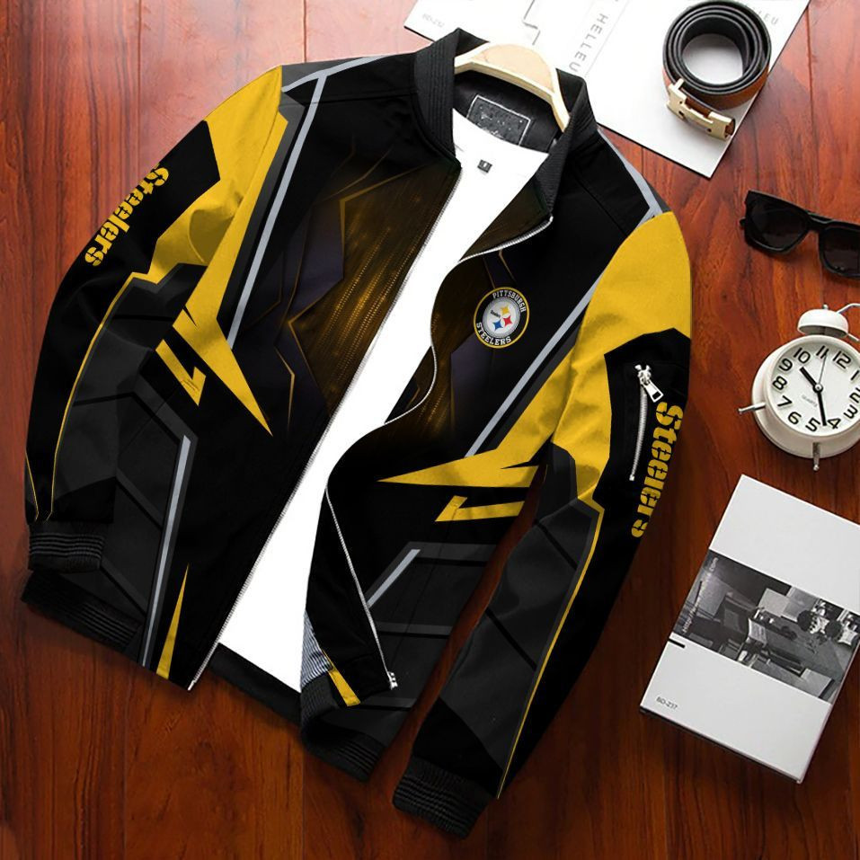 pittsburgh steelers bomber jacket 374 4hcal