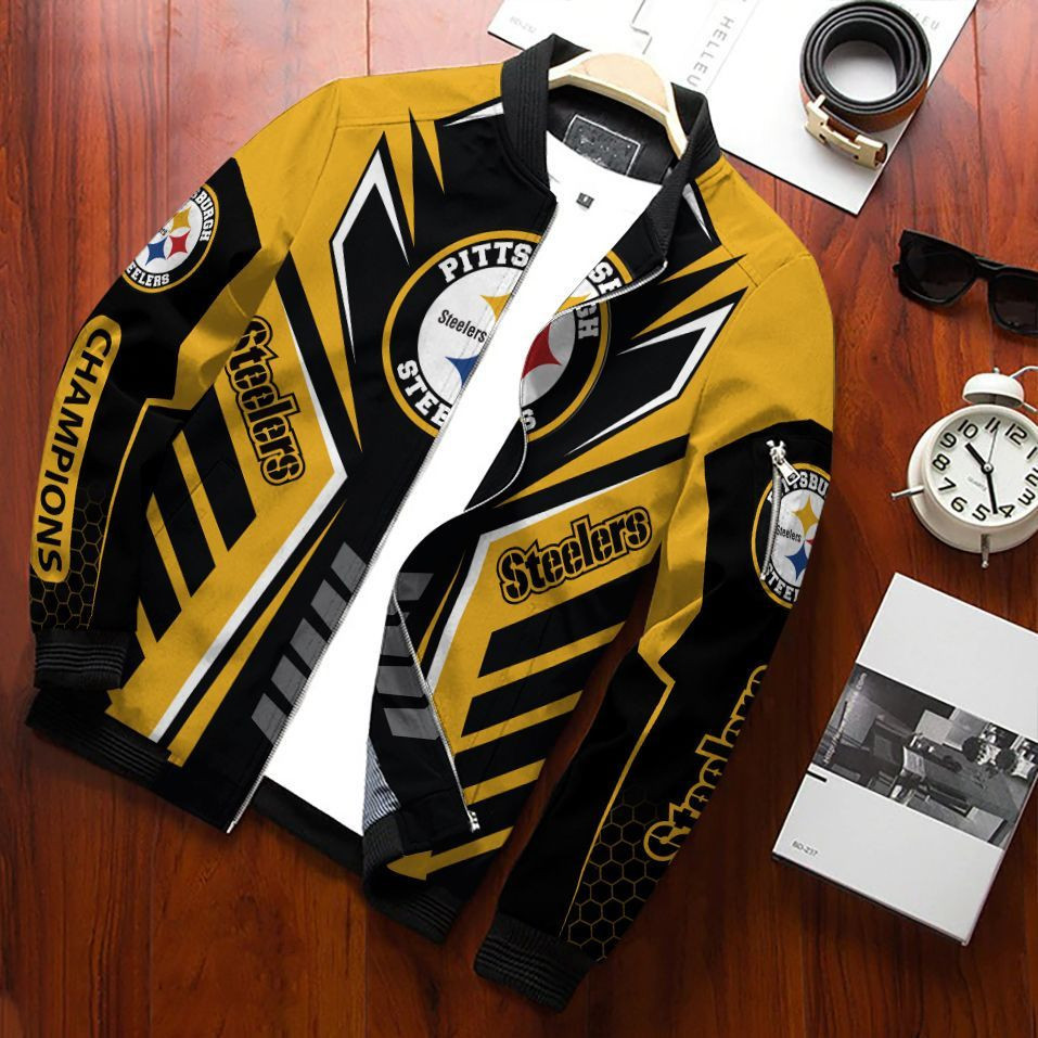 pittsburgh steelers bomber jacket 394 uurms