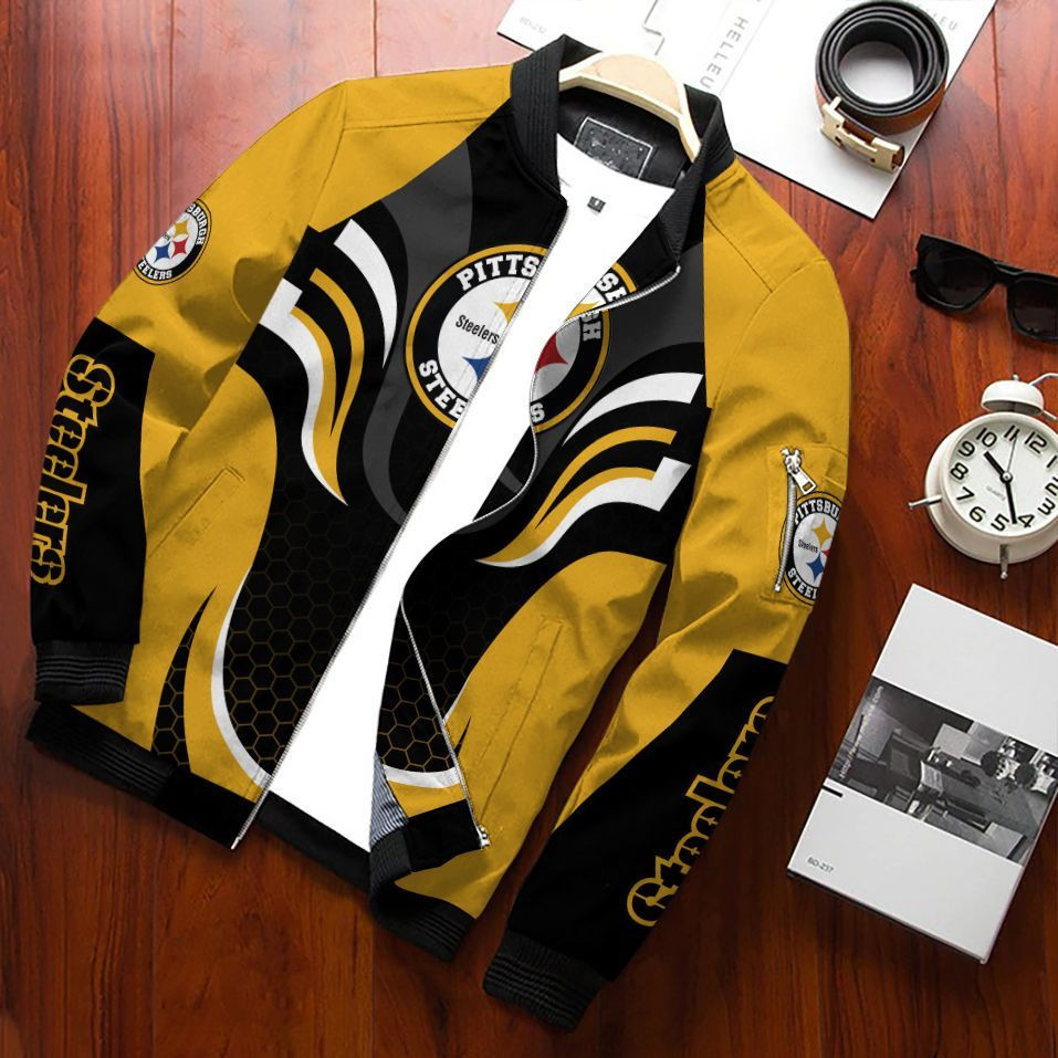 pittsburgh steelers bomber jacket 450 xaeqs