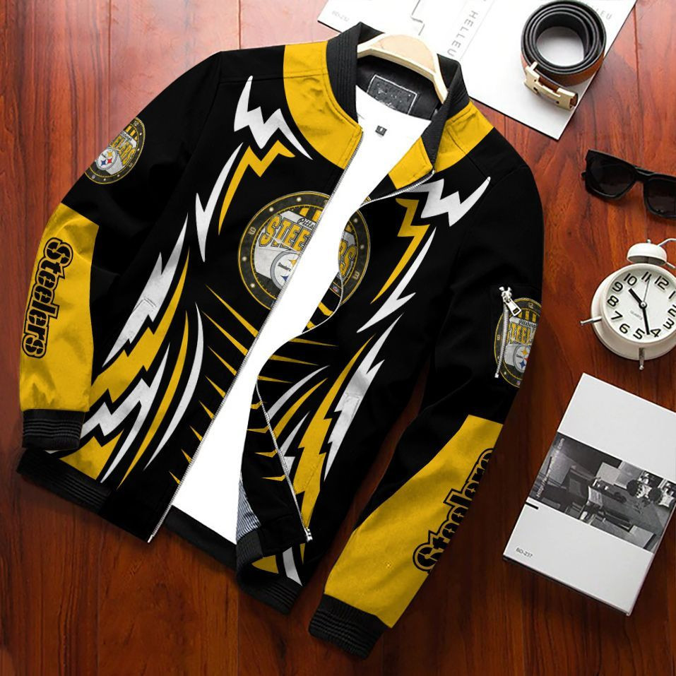 pittsburgh steelers bomber jacket 455 9qnzj