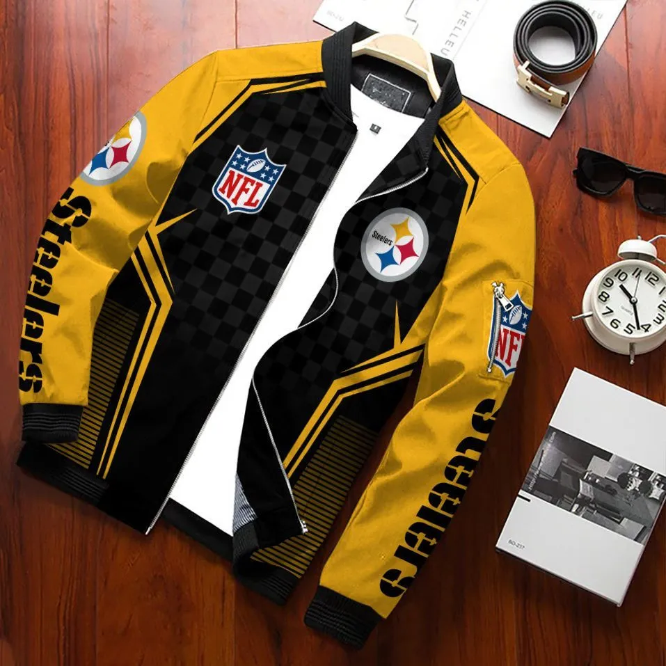 pittsburgh steelers bomber jacket 557 ssyzr