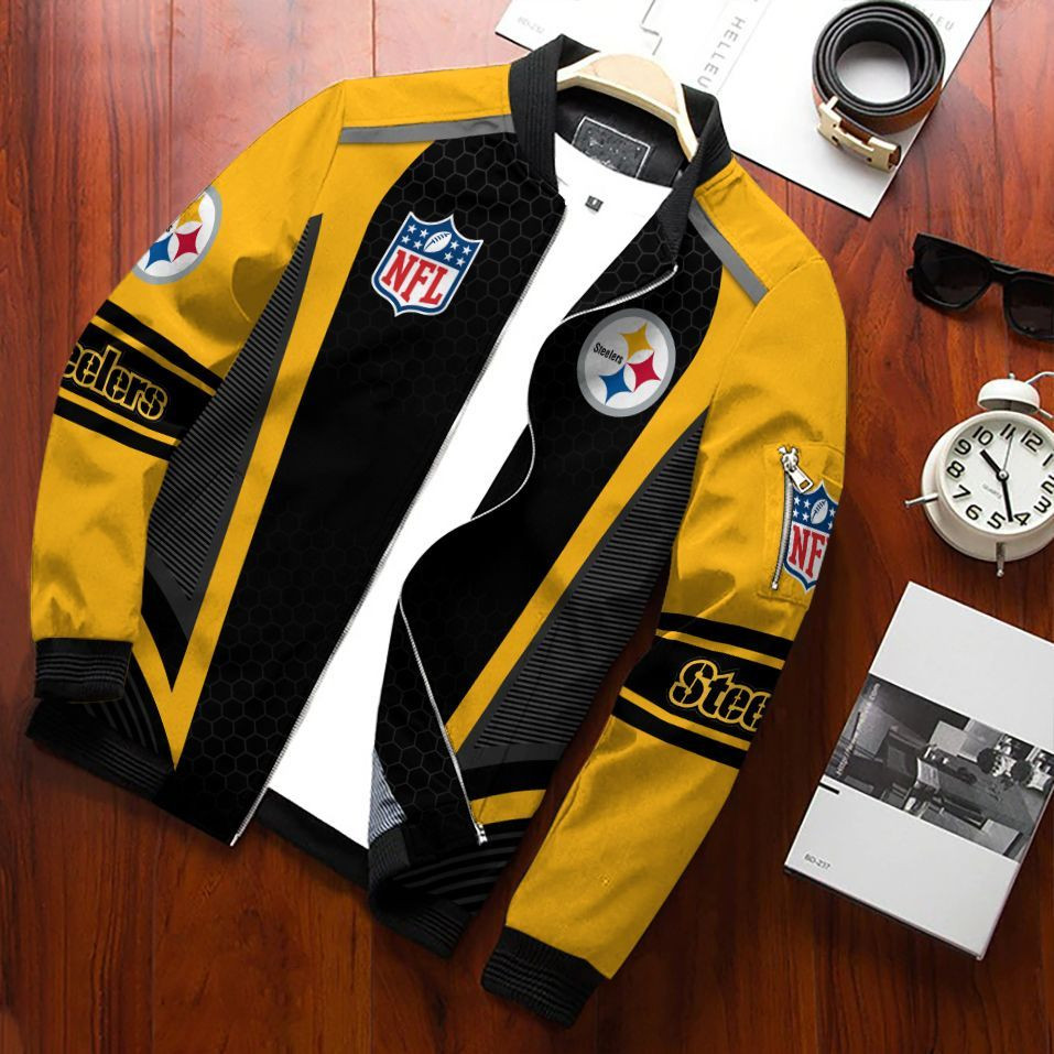 pittsburgh steelers bomber jacket 571 pl31y
