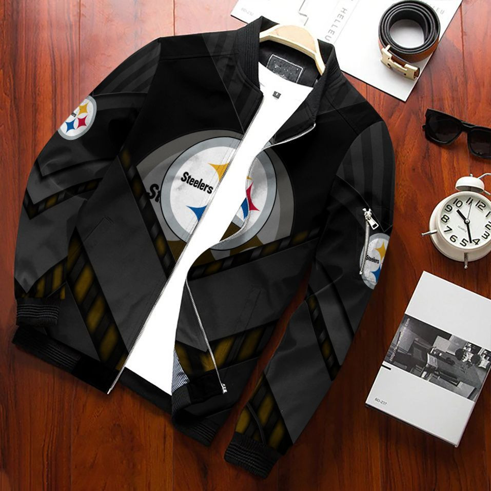 pittsburgh steelers bomber jacket 575 kydve