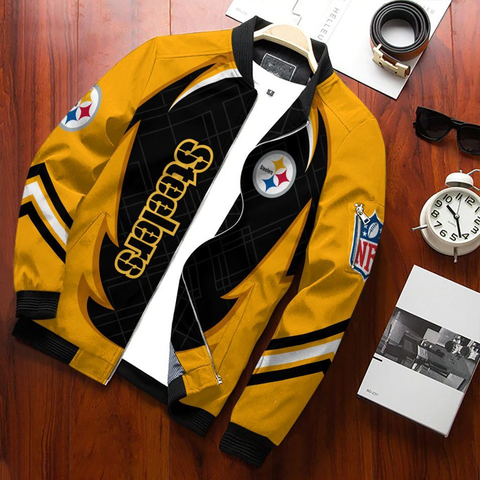 pittsburgh steelers bomber jacket 638 we40p