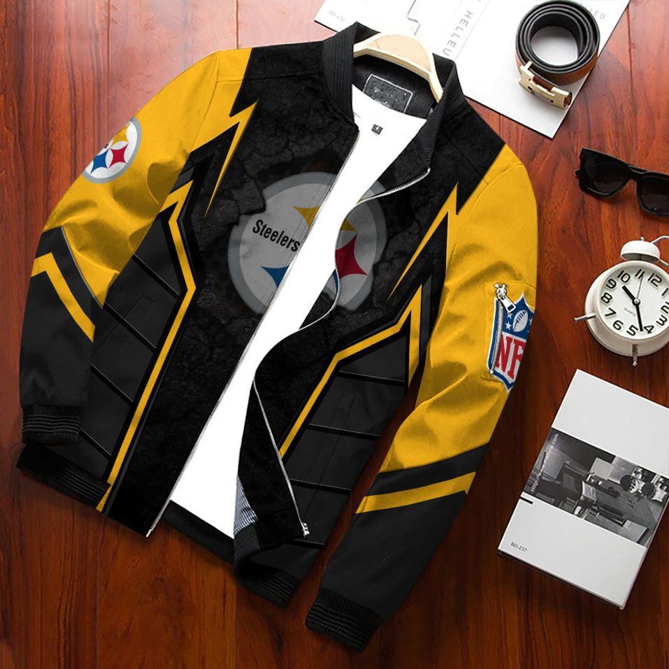 pittsburgh steelers bomber jacket 639 iyyah