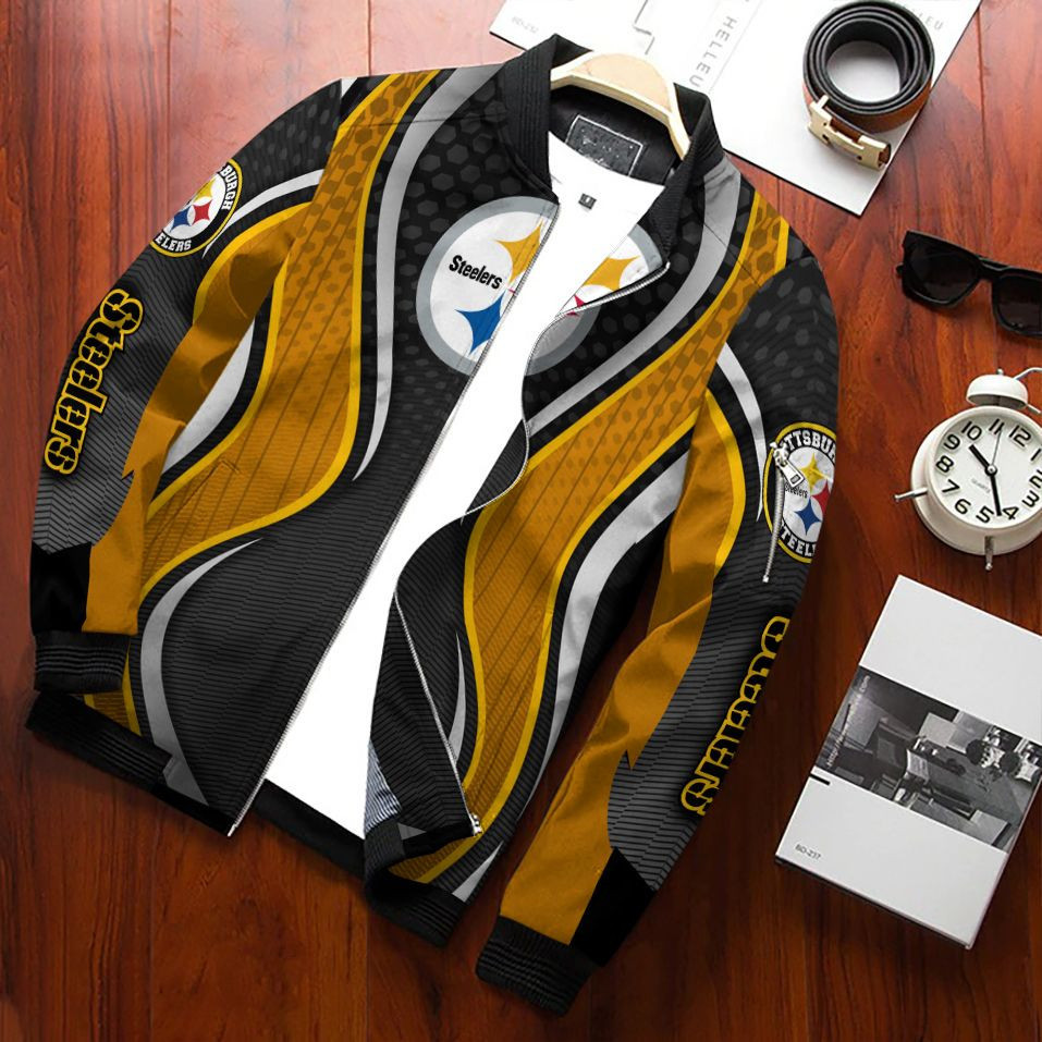 pittsburgh steelers bomber jacket 669 8dab5
