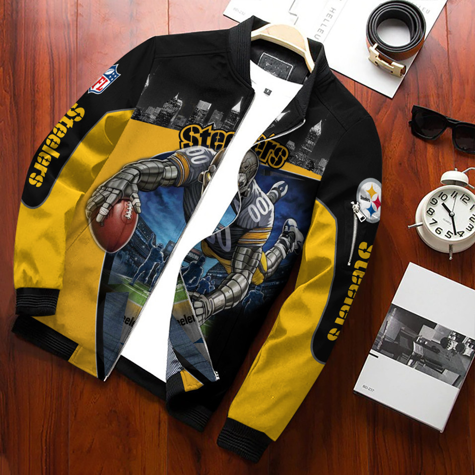 pittsburgh steelers bomber jacket 712 5nff2