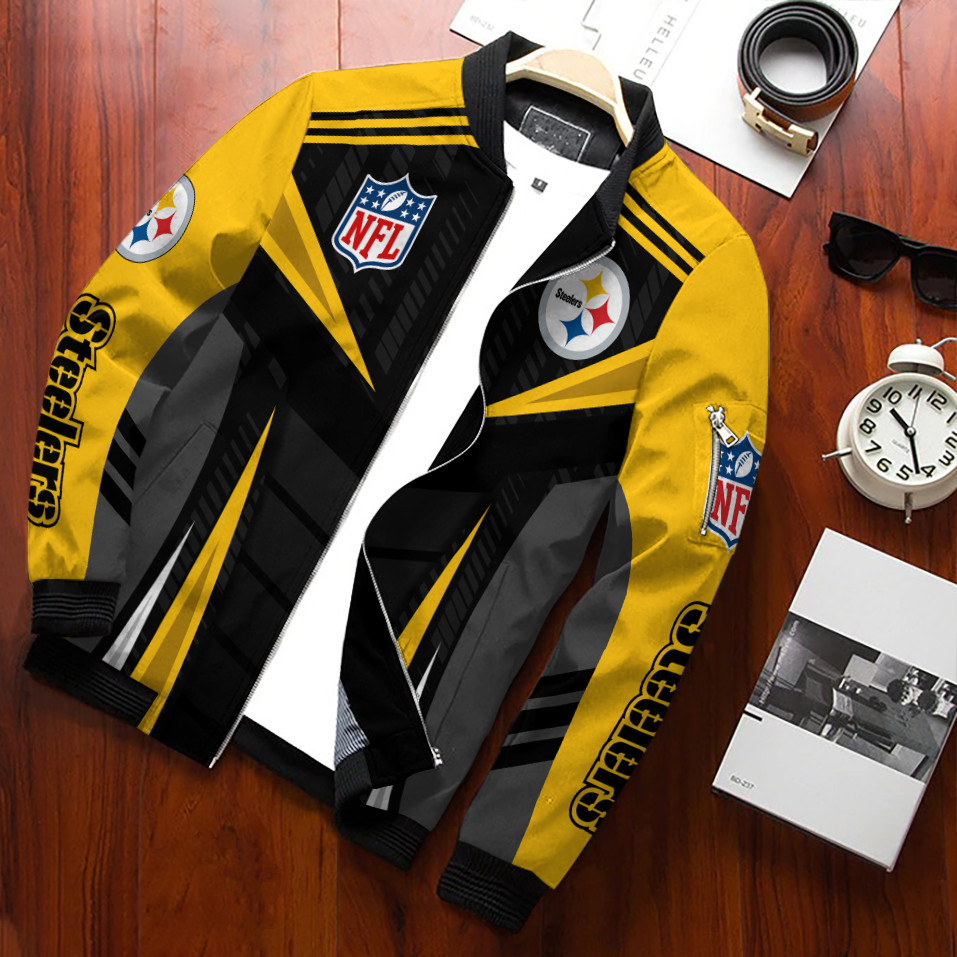pittsburgh steelers bomber jacket 731 9xxsu