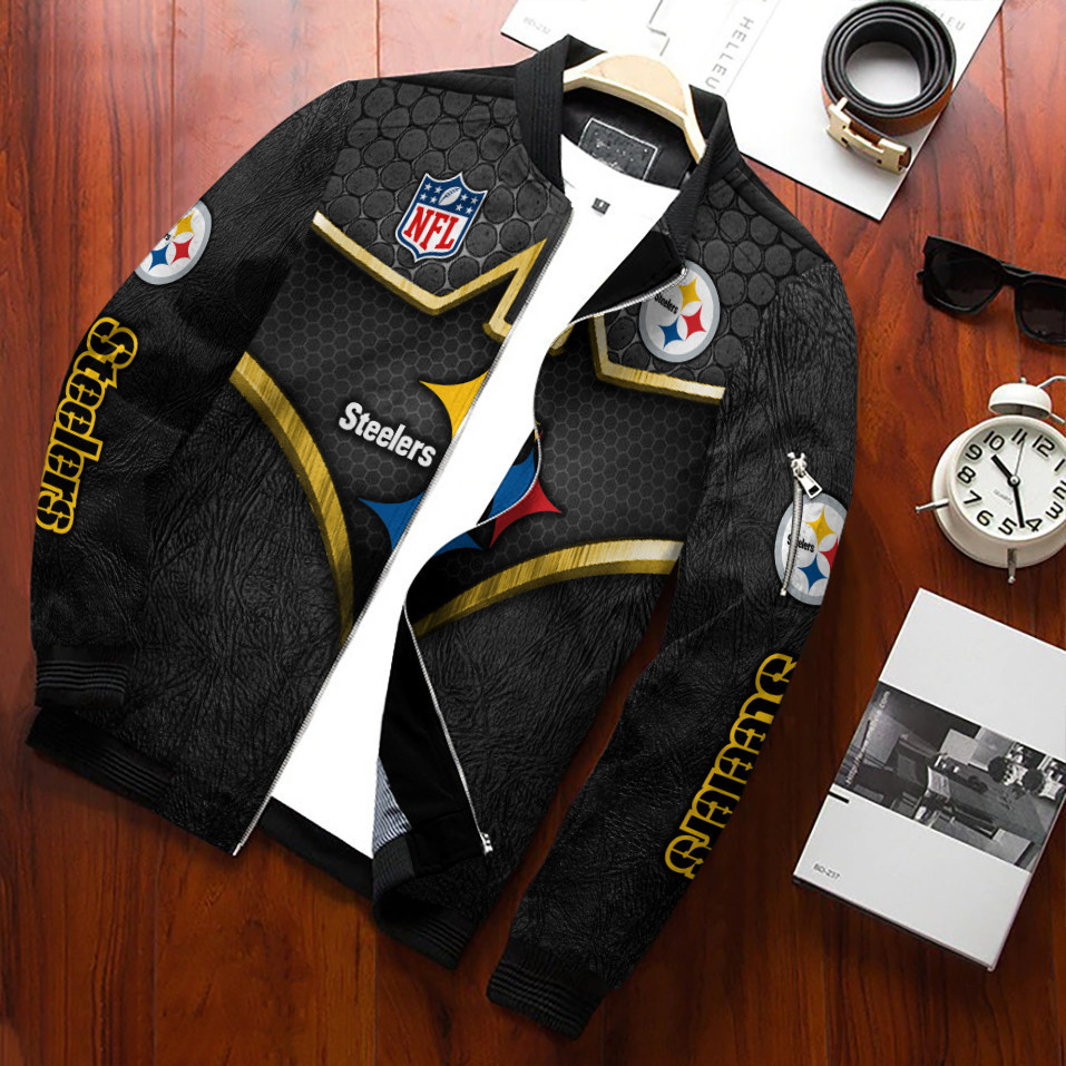 pittsburgh steelers bomber jacket 795 puxdr