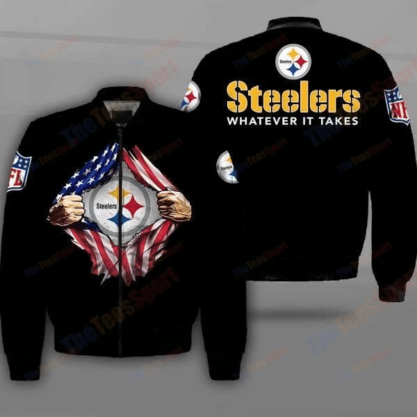pittsburgh steelers bomber jacket 83 i2p9h