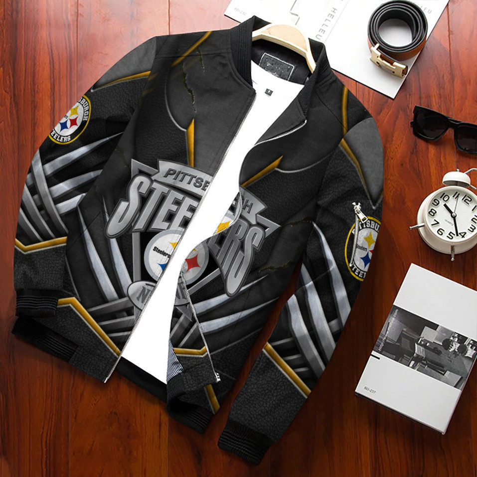 pittsburgh steelers bomber jacket bg207 swvqf