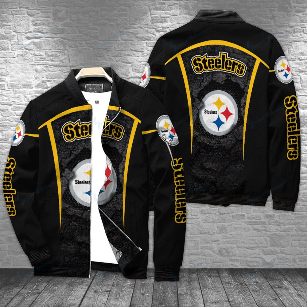 pittsburgh steelers bomber jacket bg293 vddut