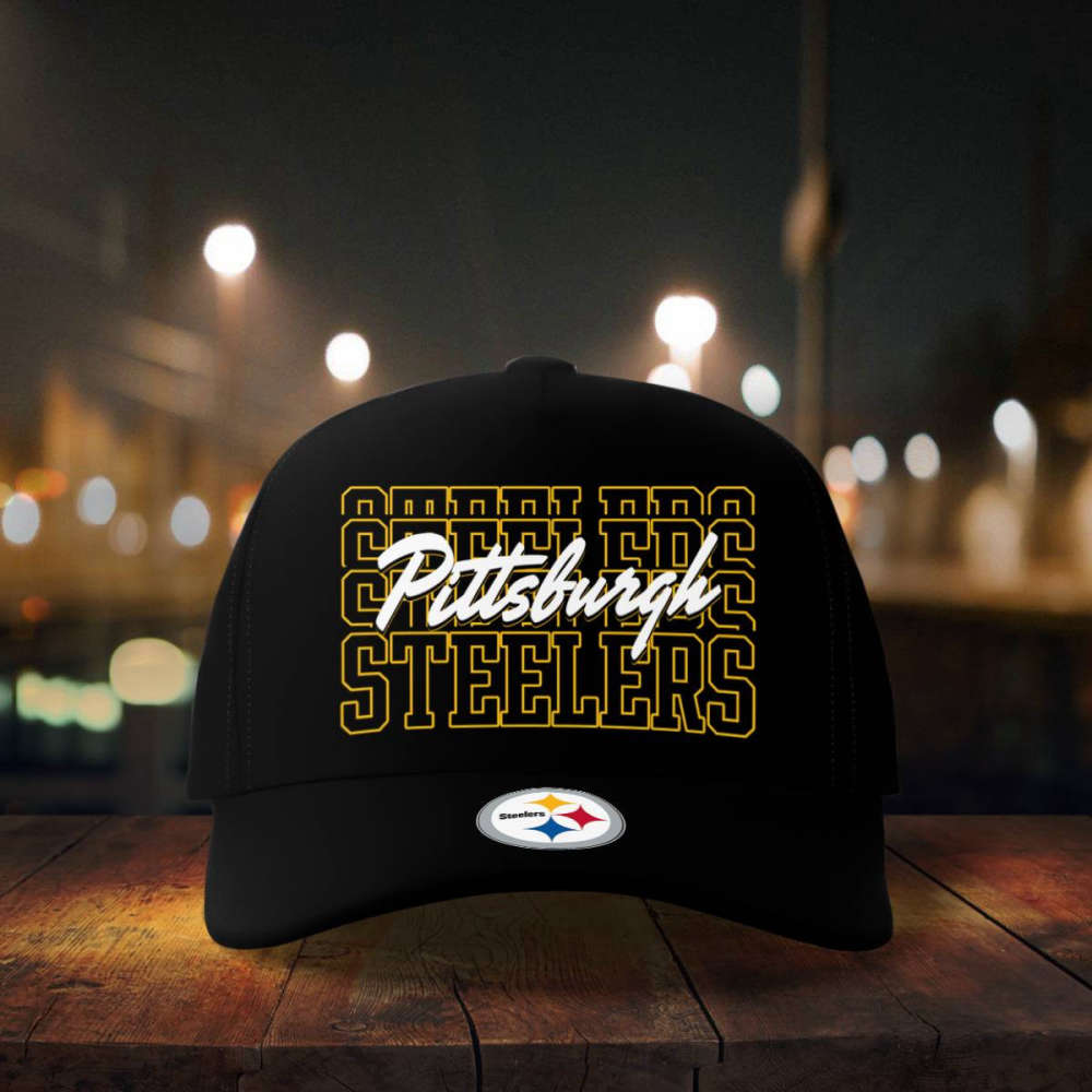 pittsburgh steelers instant replay classic cap snapback cap 2