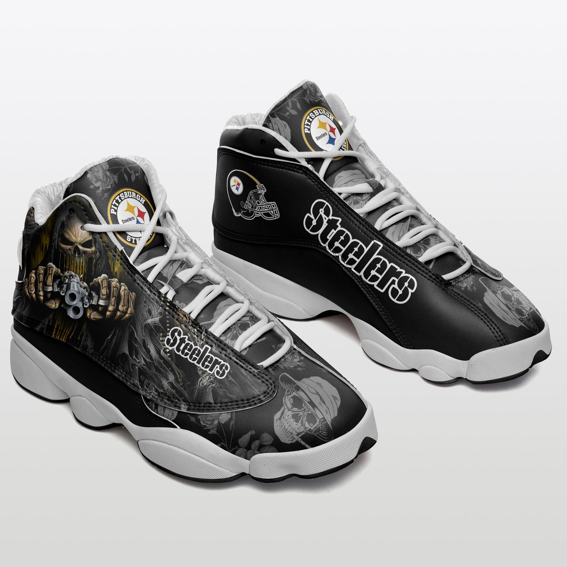 pittsburgh steelers limited edition ajd13 sneakers 783 w00wu