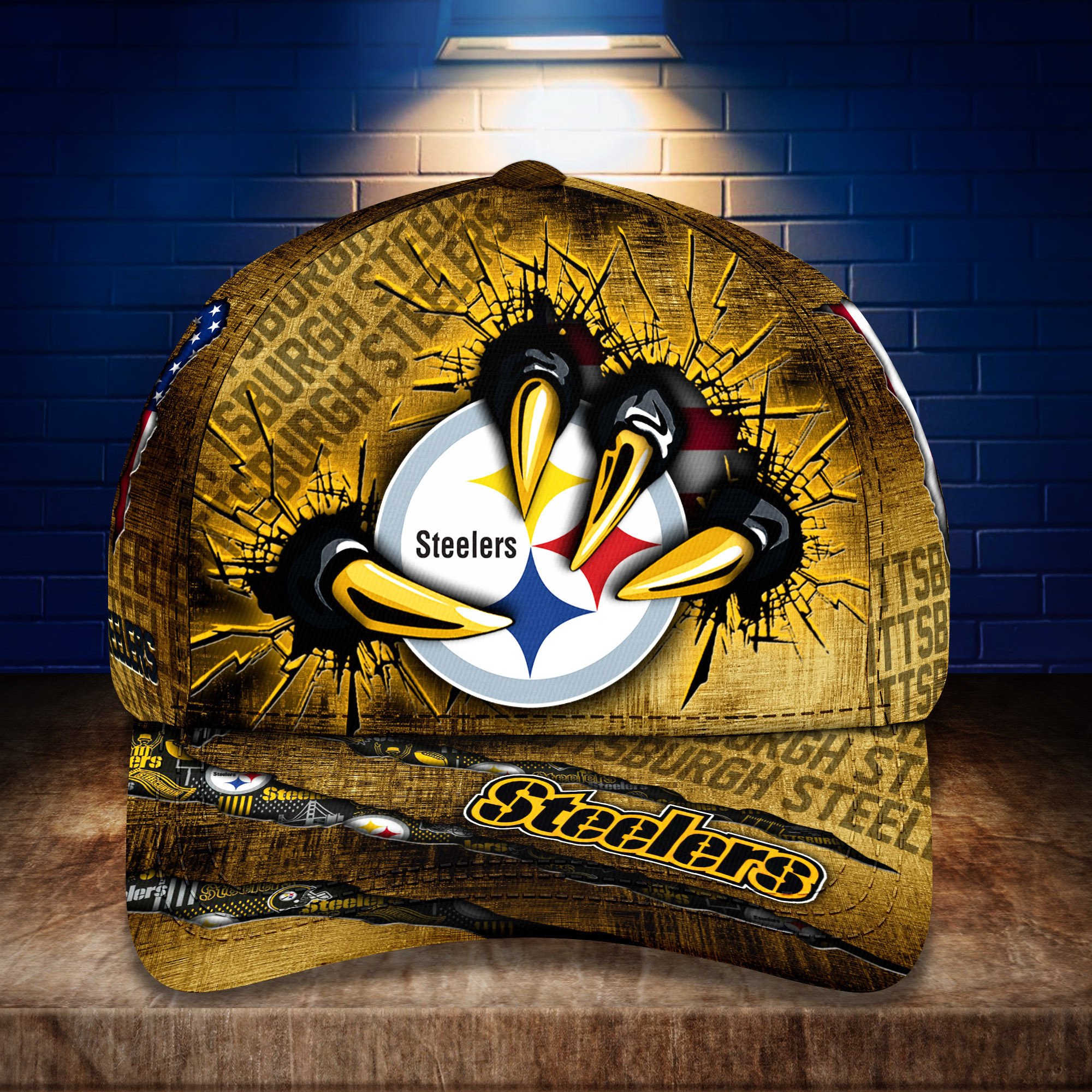 pittsburgh steelers personalized classic cap bg269 oq2gr