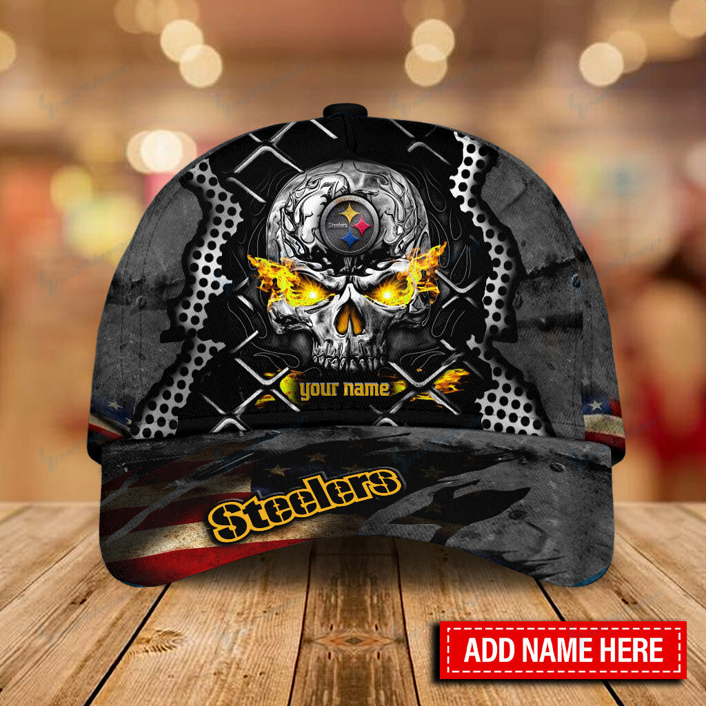 pittsburgh steelers personalized classic cap bg419 3vwdt