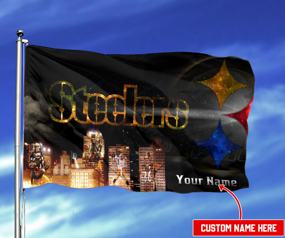 pittsburgh steelers personalized flag 134 ggsz2
