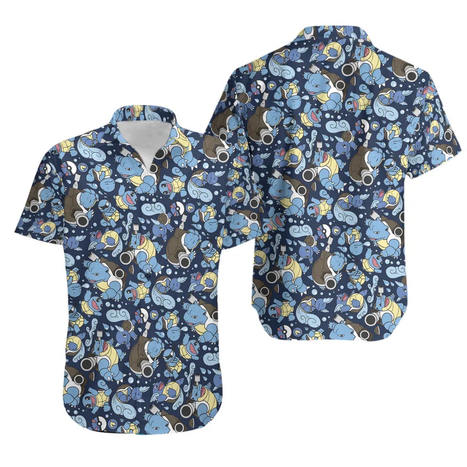 pokemon blastoise hawaiian shirt t3zdk