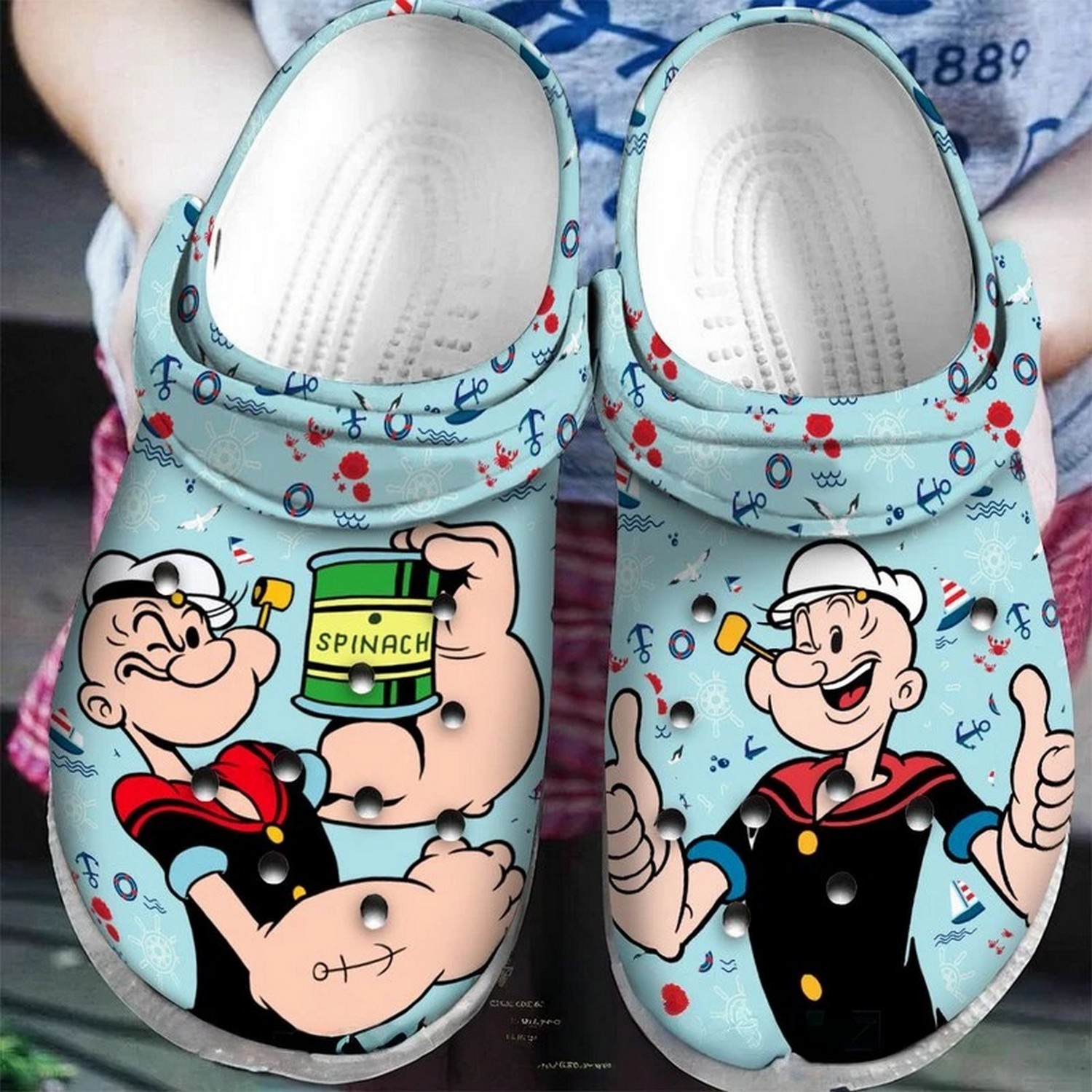 popeye the sailor tv series spinash ennergy clogs for kids and adults qkp3k