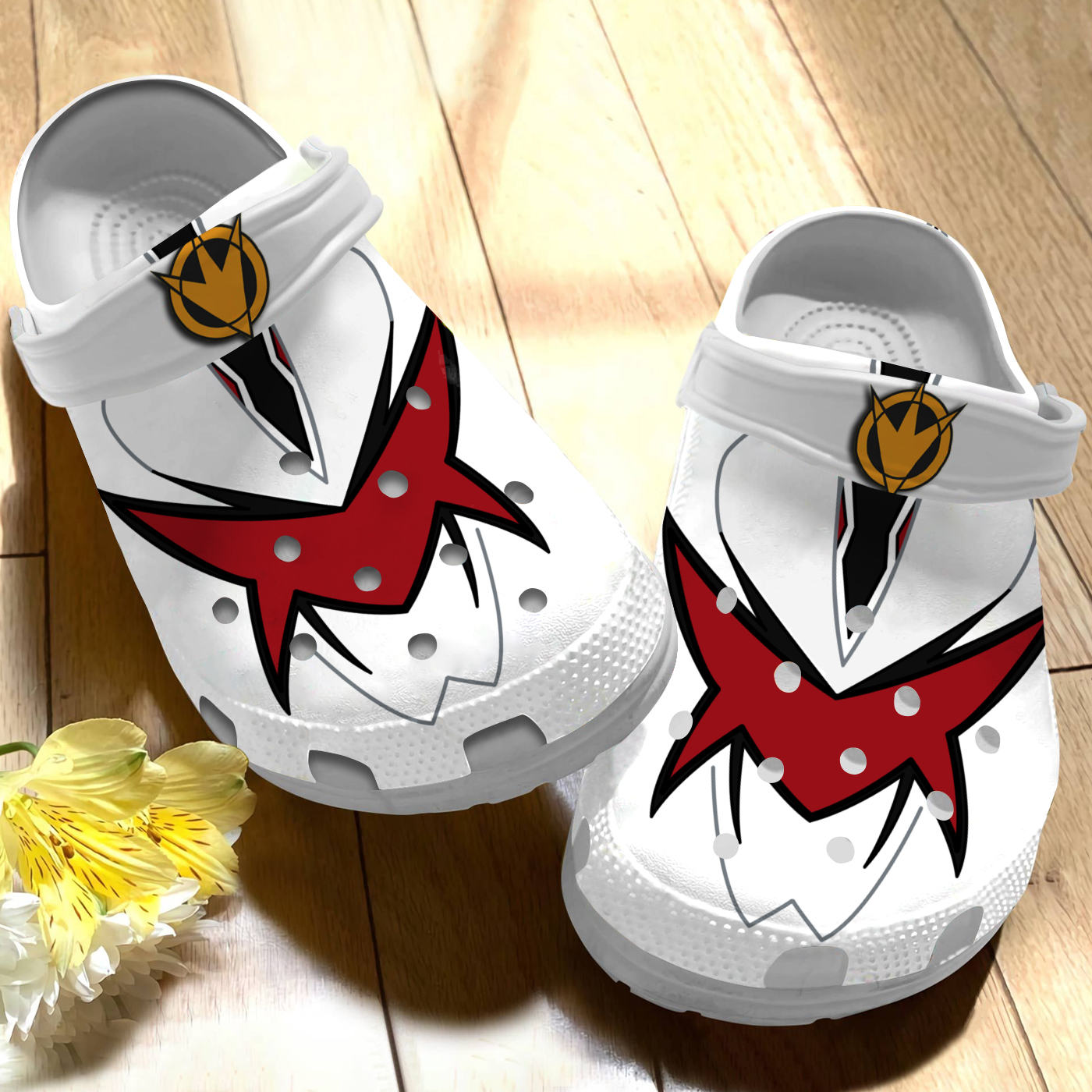 power rangers dino thunder white clogs shoes ytkpt