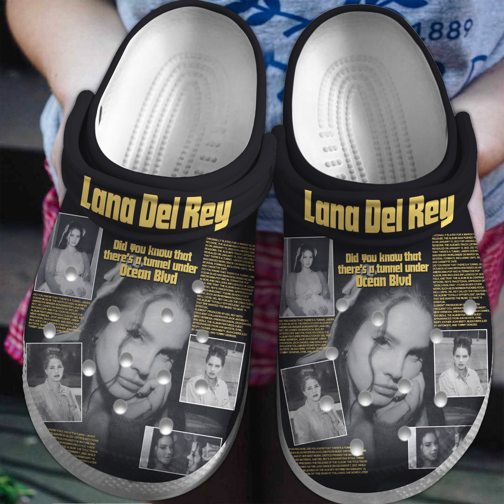 pretty lana del rey music classic clogs for kids and adults wfy1j