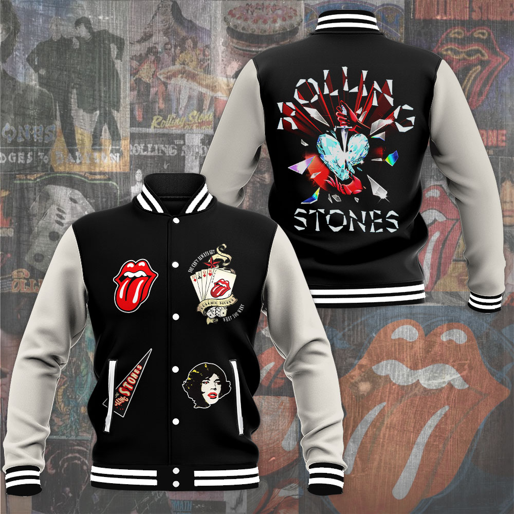rolling stone crystal unbreakable baseball jacket fkg9j
