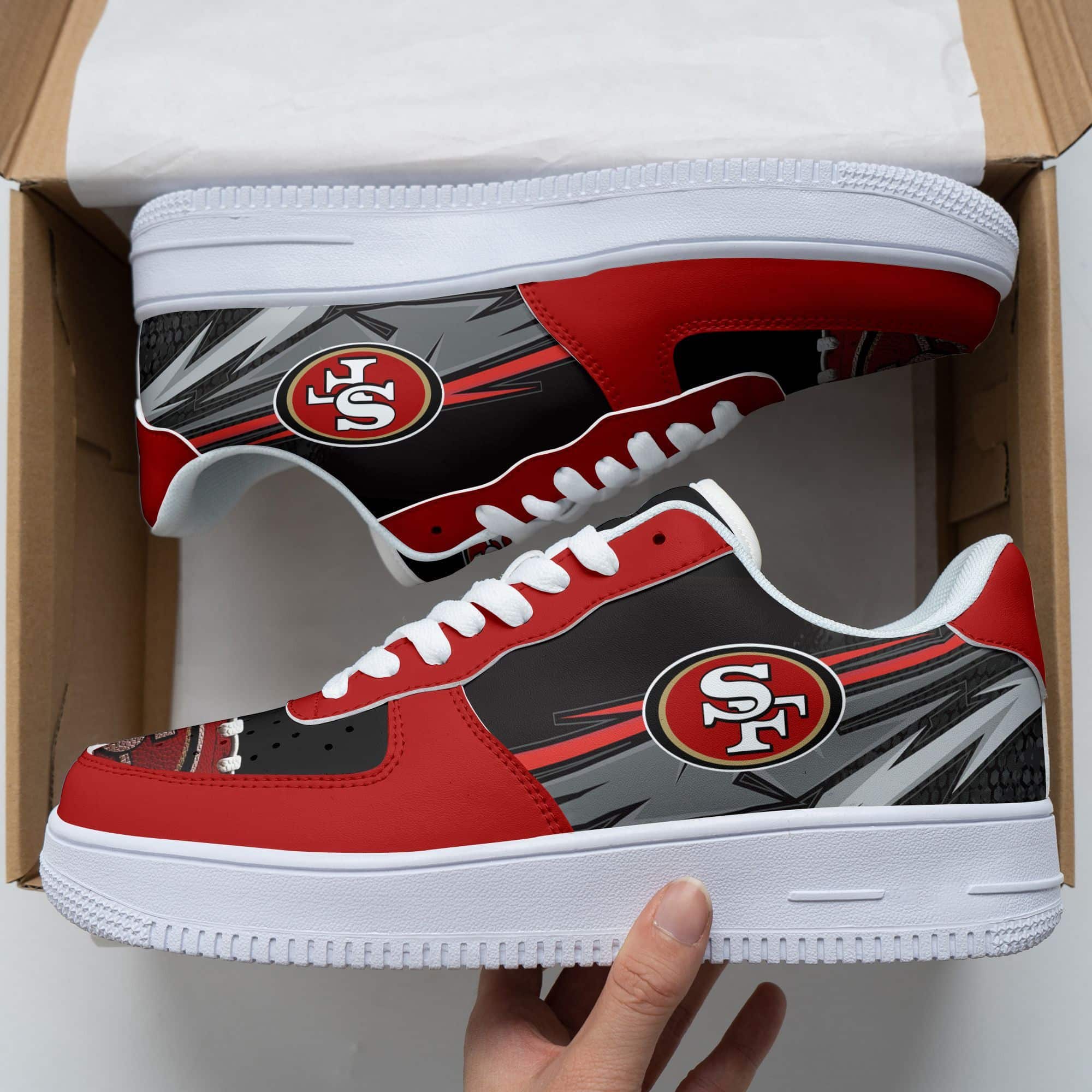 san francisco 49ers af1 shoes 162 rgkpz