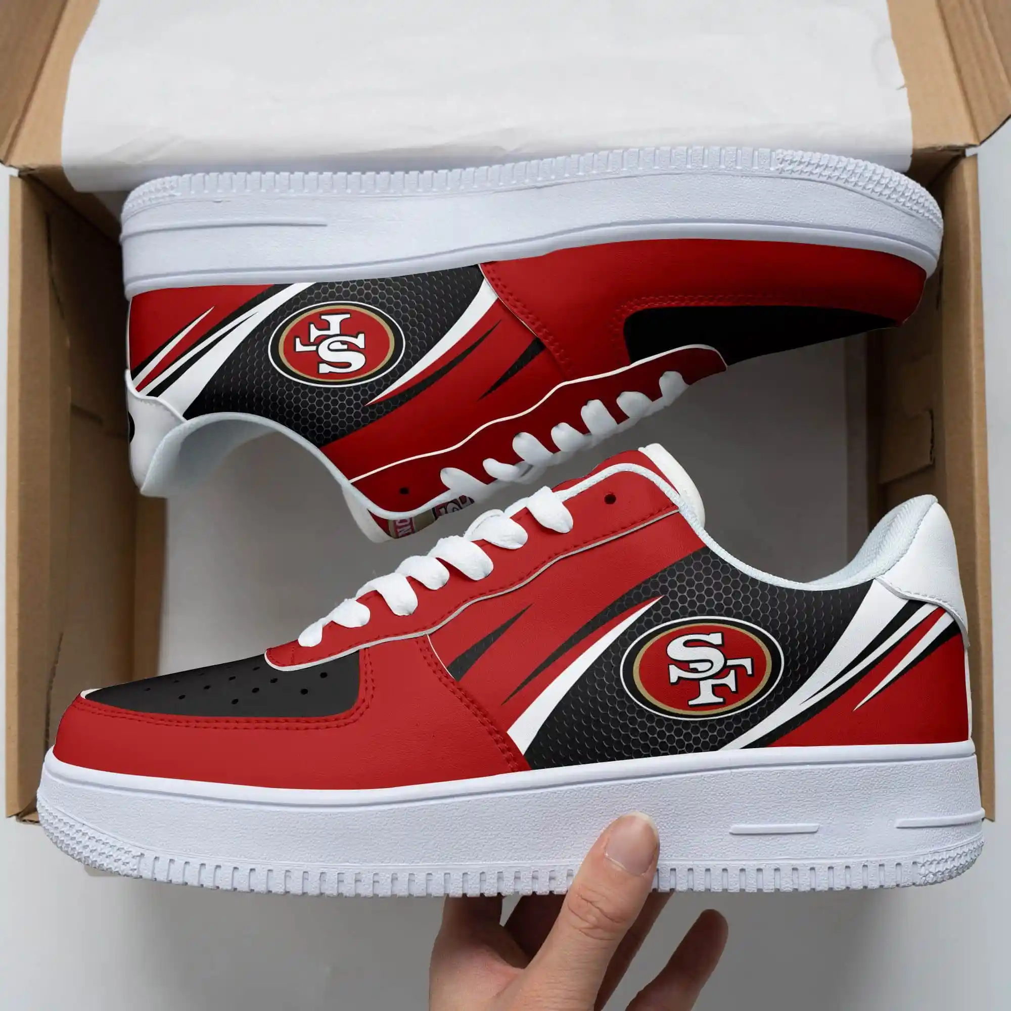 san francisco 49ers af1 shoes 234 teqlc