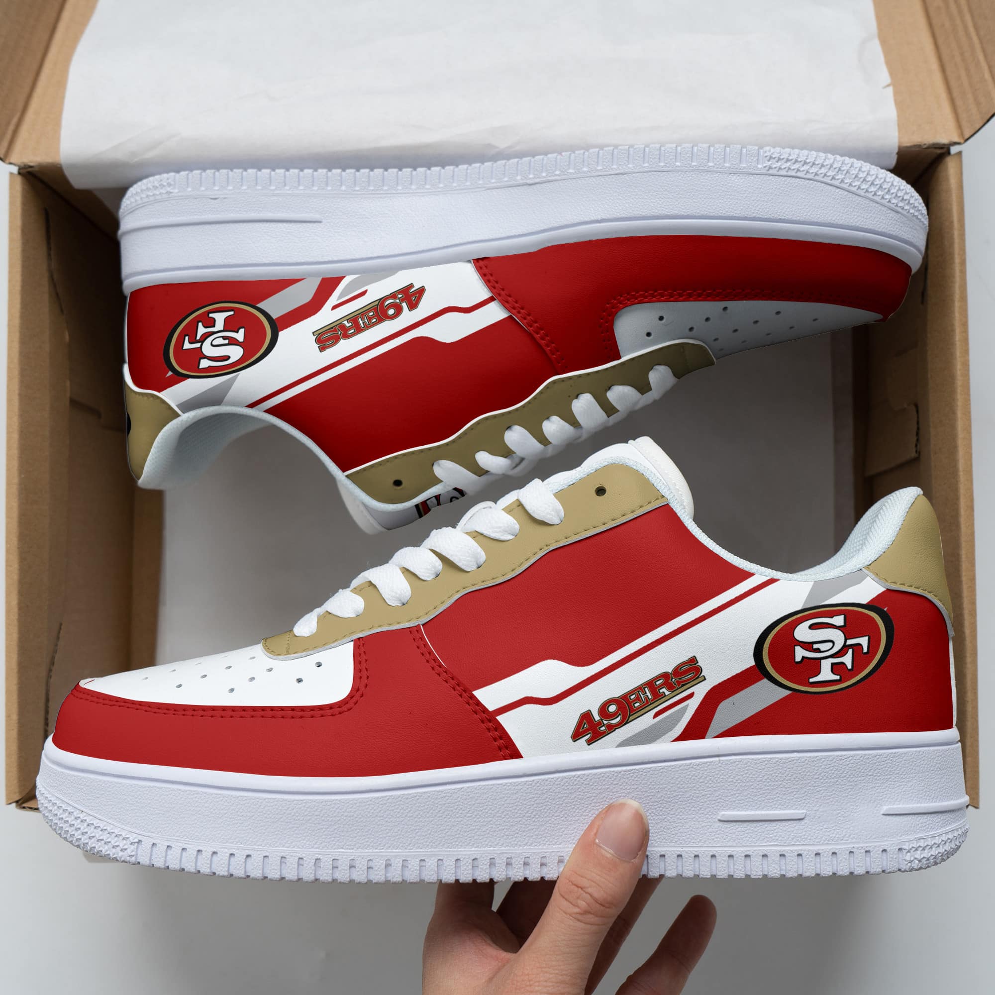 san francisco 49ers af1 shoes 290 5op3n
