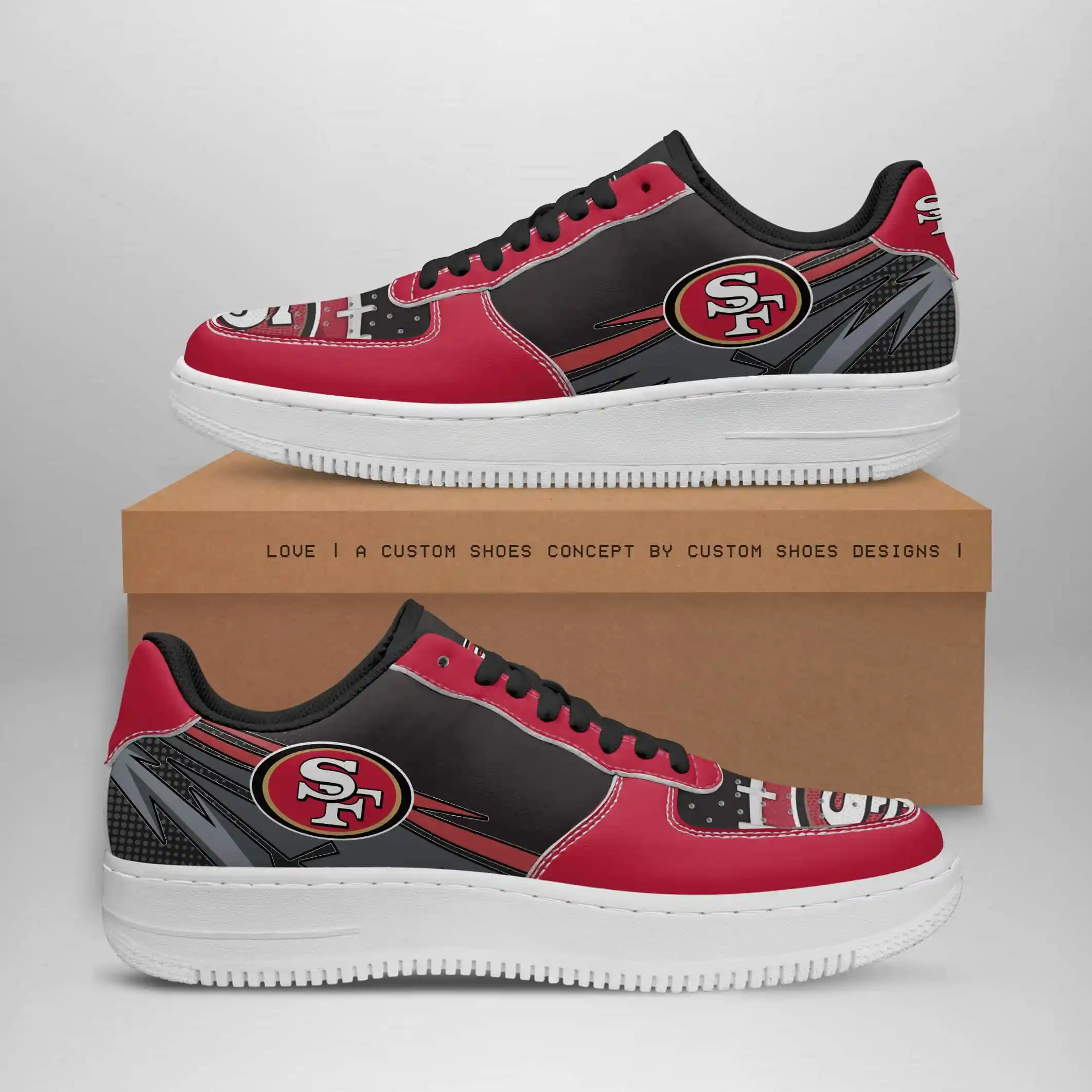 san francisco 49ers af1 shoes bg249 u4fdb