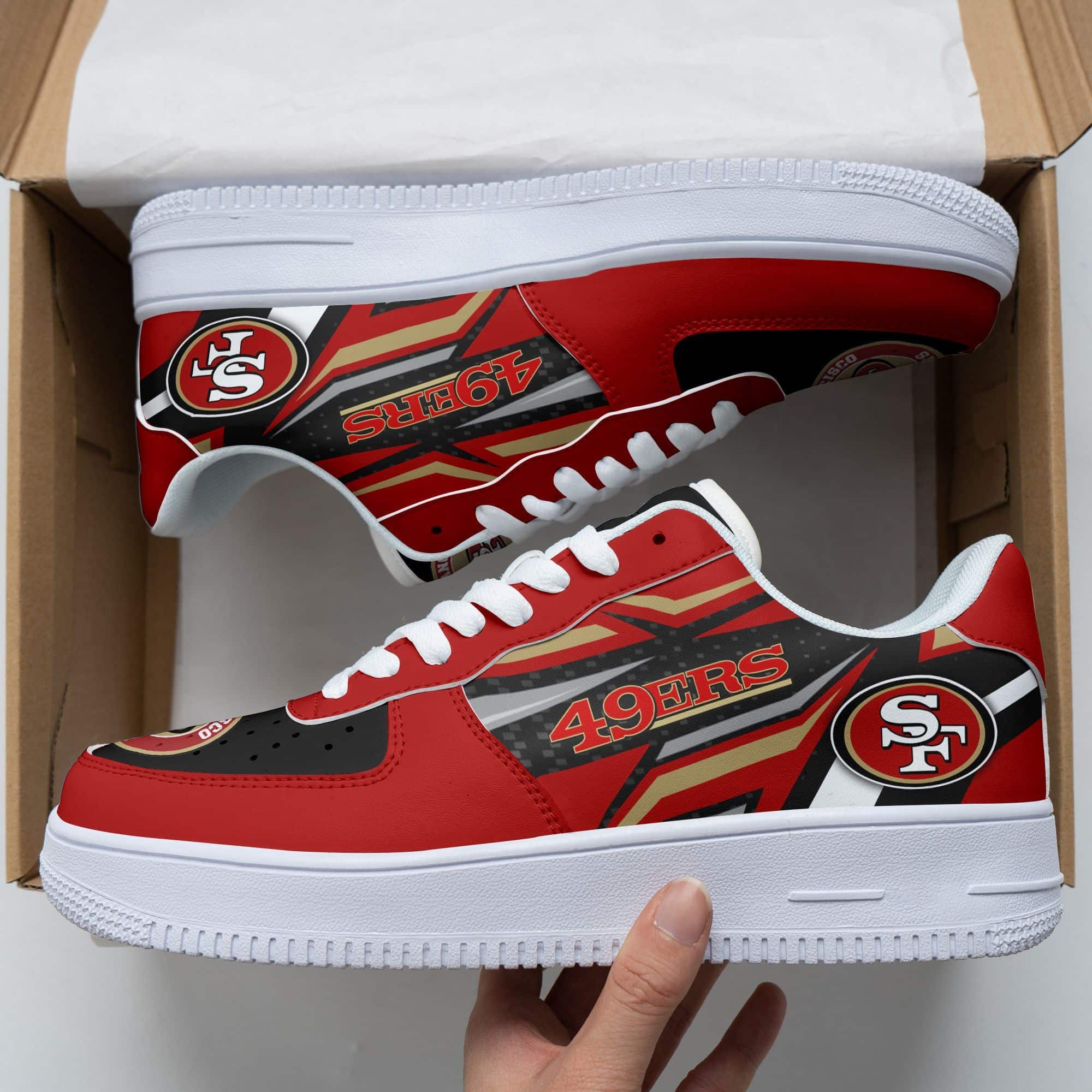 san francisco 49ers af1 sneakers 44 g3mj3