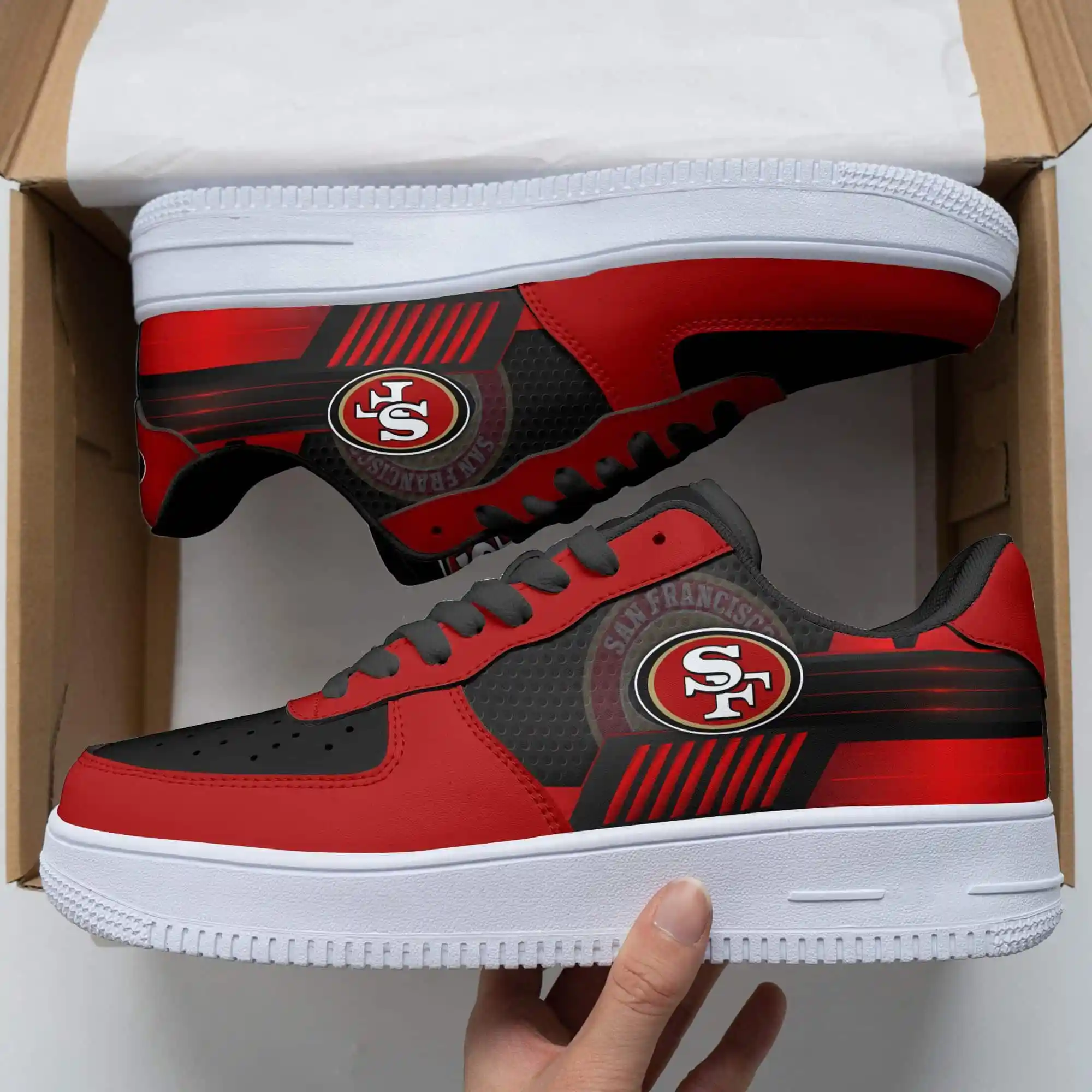 san francisco 49ers af1 sneakers 96 0ntfy