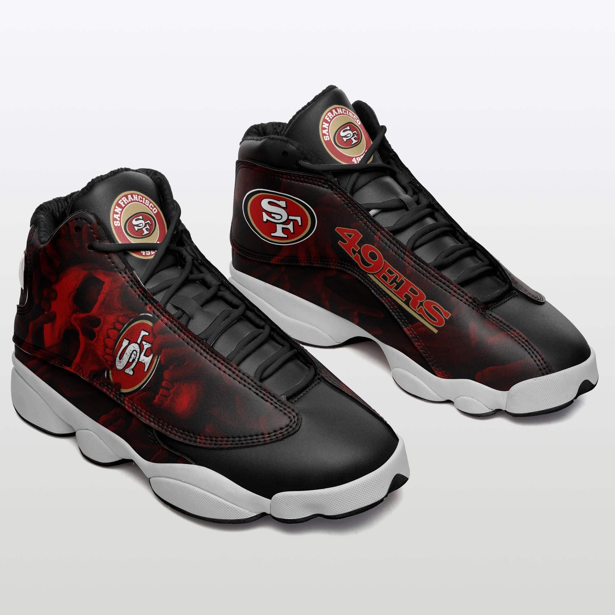 san francisco 49ers air jd13 sneakers 383 hdgw9