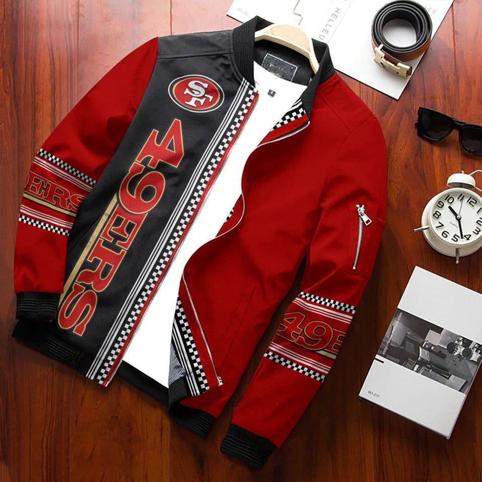 san francisco 49ers bomber jacket 031 gd3j3