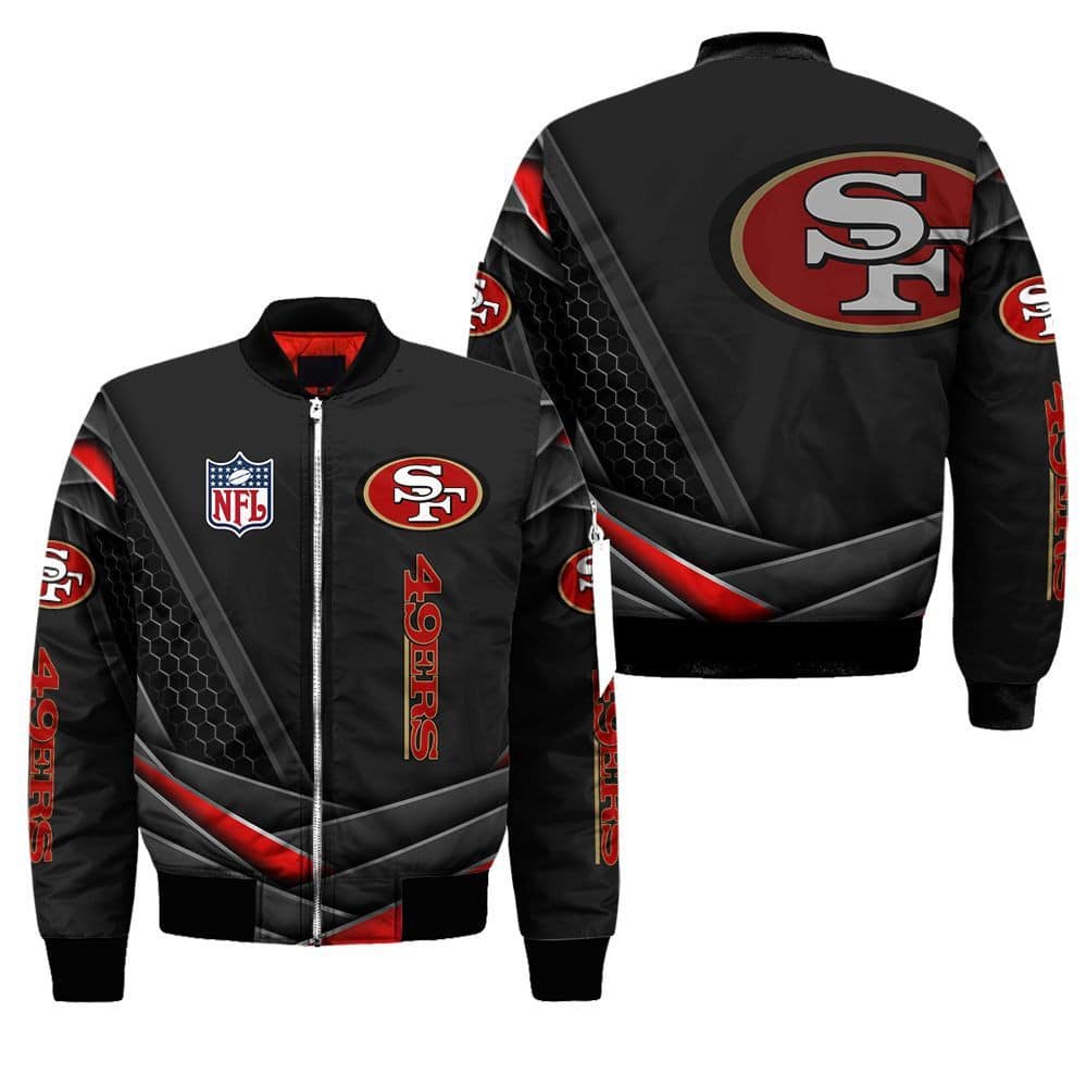 san francisco 49ers bomber jacket 06 yqk8w