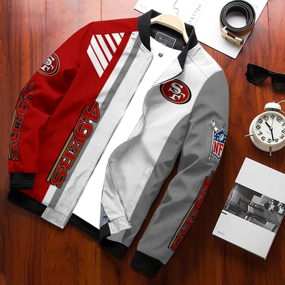 san francisco 49ers bomber jacket 104 mx2a5