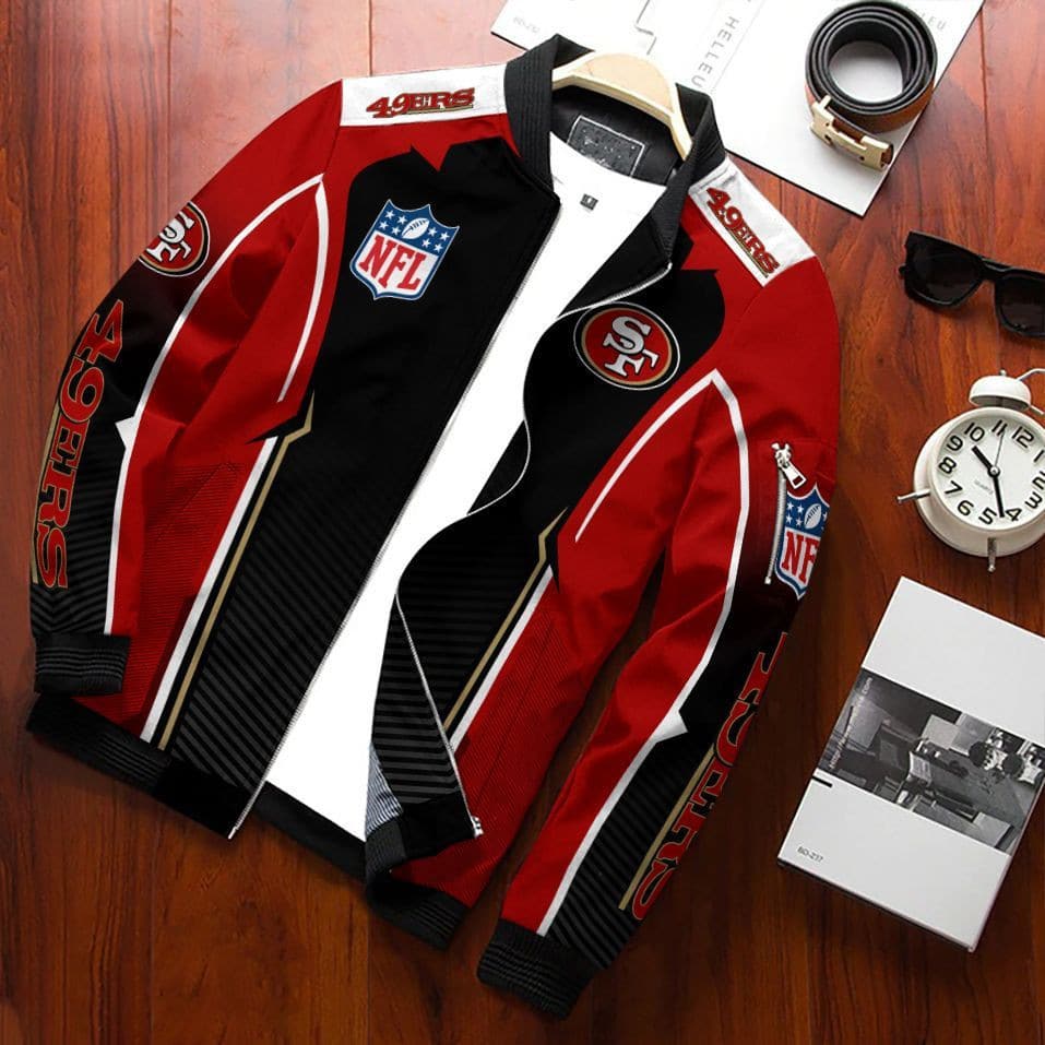 san francisco 49ers bomber jacket 221 avvdo