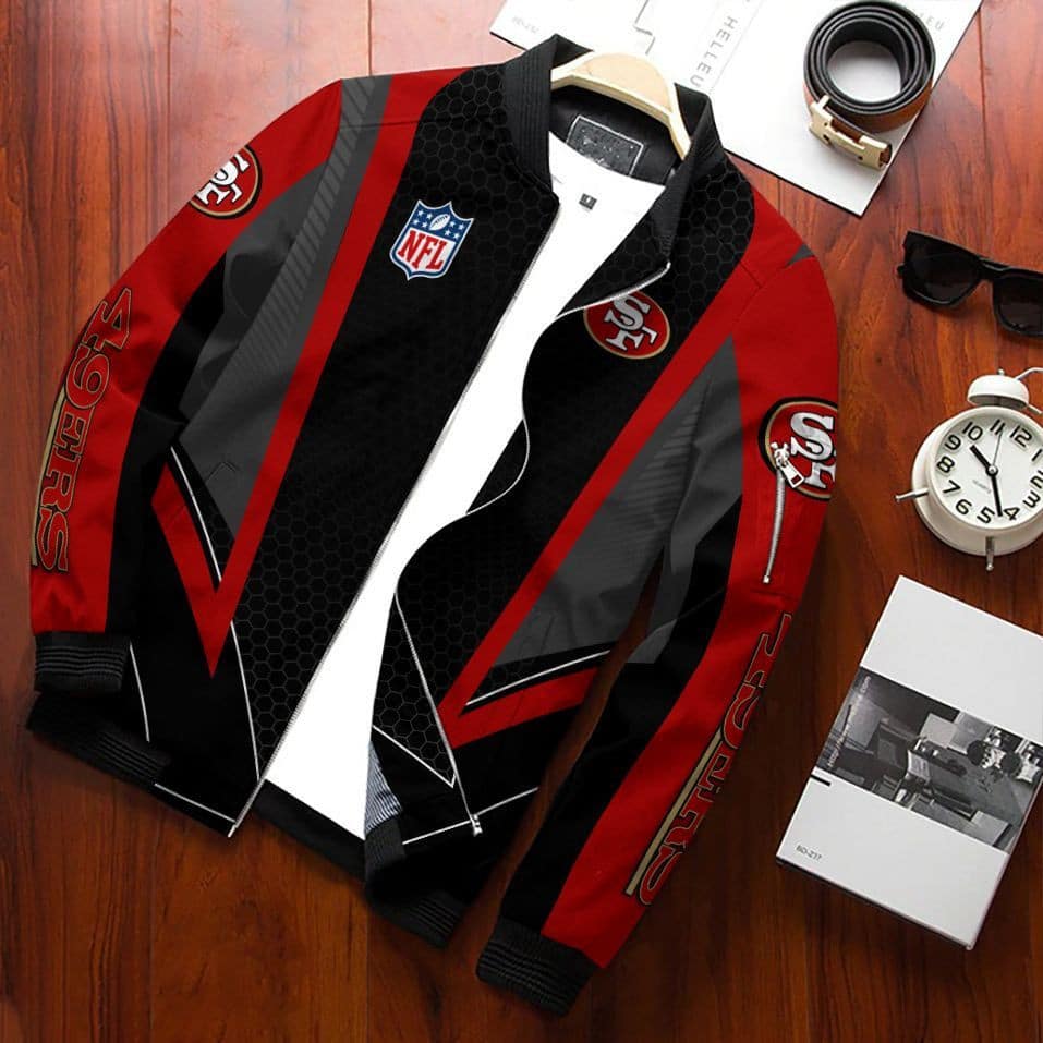 san francisco 49ers bomber jacket 609 r1oeh