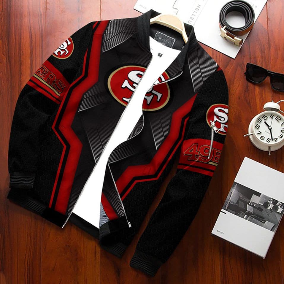 san francisco 49ers bomber jacket 663 s3gef