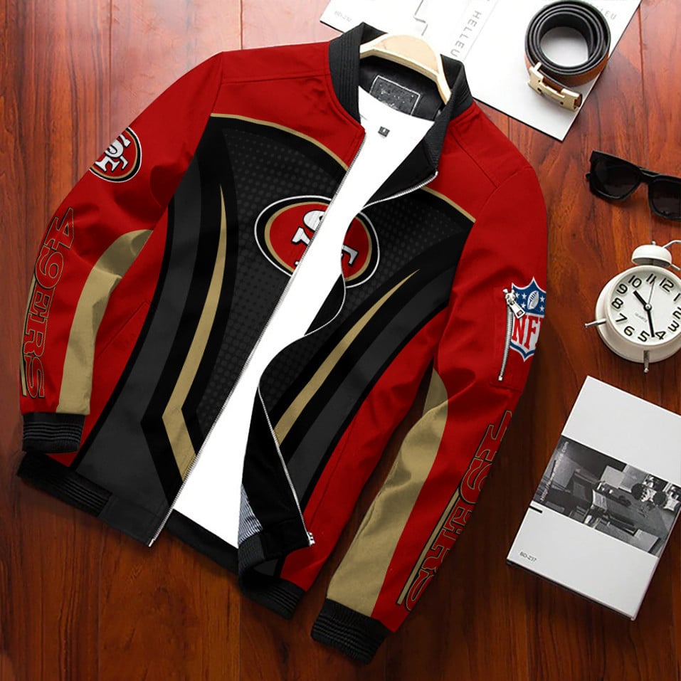 san francisco 49ers bomber jacket 704 la5pw