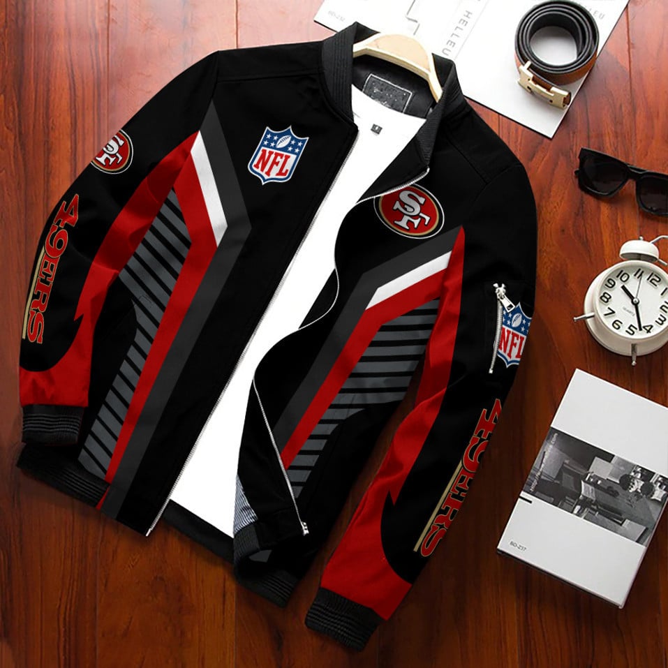 san francisco 49ers bomber jacket 723 nlhoy