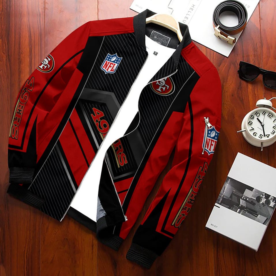 san francisco 49ers bomber jacket 782 npayc