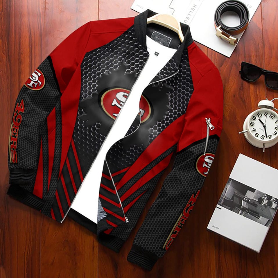 san francisco 49ers bomber jacket 813 6mvtd